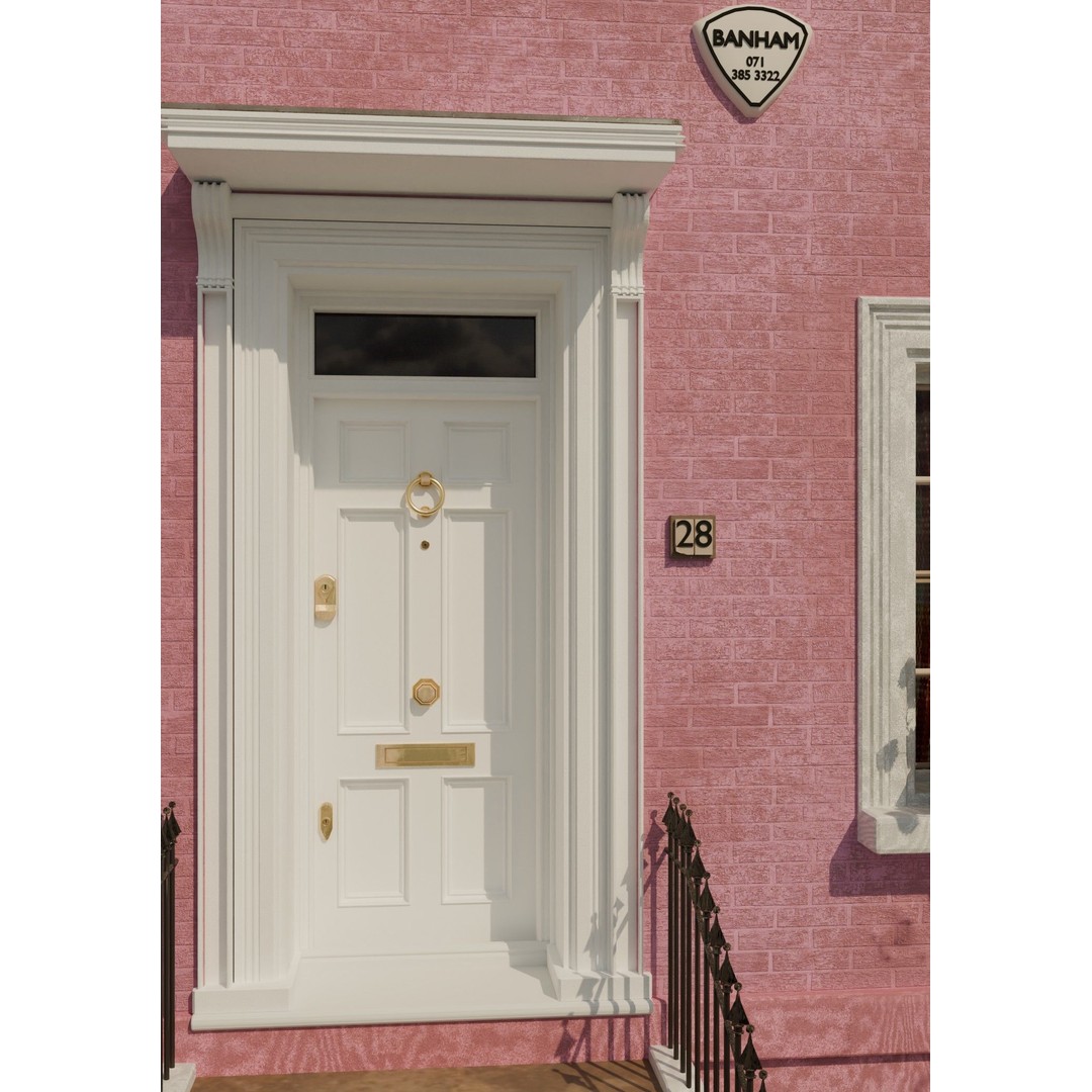 London House 3D Model – Low Poly Architectural Asset, Blender - View 18