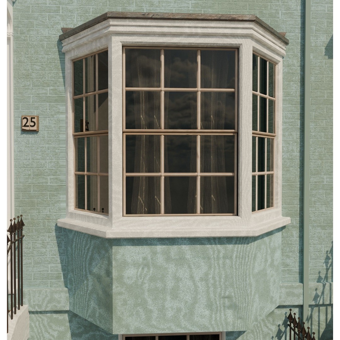 London House 3D Model – Low Poly Architectural Asset, Blender - View 19