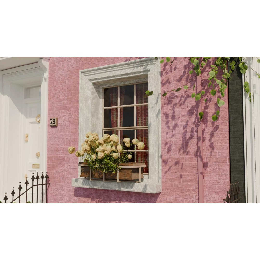 London House 3D Model – Low Poly Architectural Asset, Blender - View 26