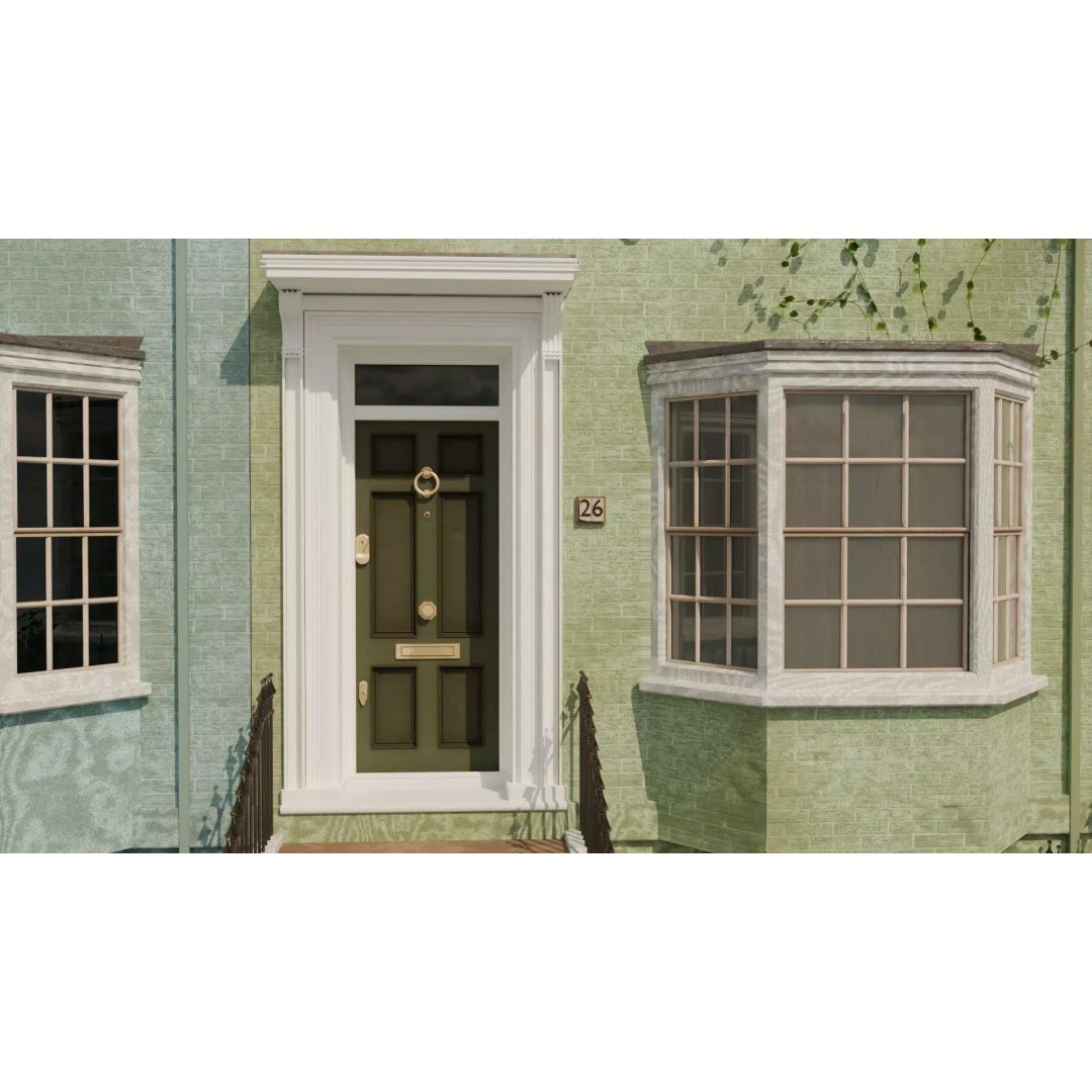 London House 3D Model – Low Poly Architectural Asset, Blender - View 27