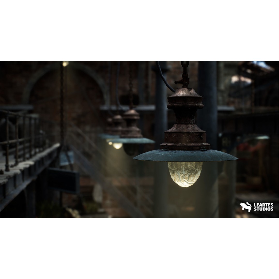 Victorian Market 3D Model – Low Poly Game Asset, 230 Unique Meshes - View 19