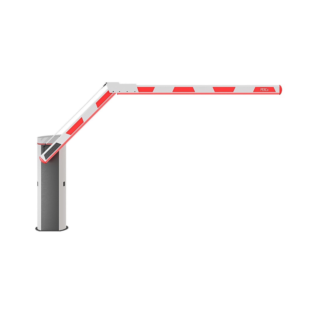 Automated Barrier 3D Model – Modern Traffic Control Gates, FBX - View 7