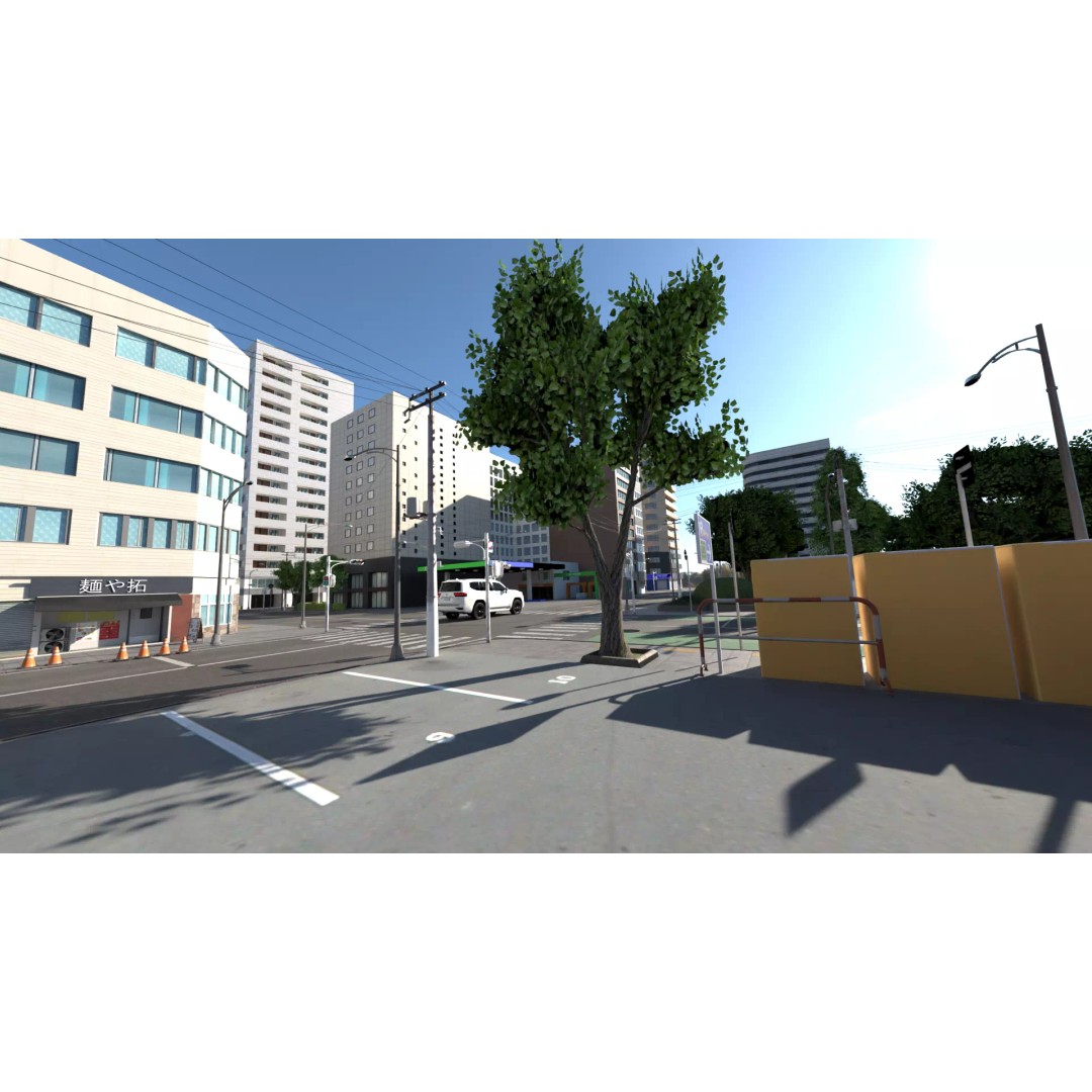 Osaka Cityscape 3D Model – Low Poly PBR Asset, FBX & Blender - View 47