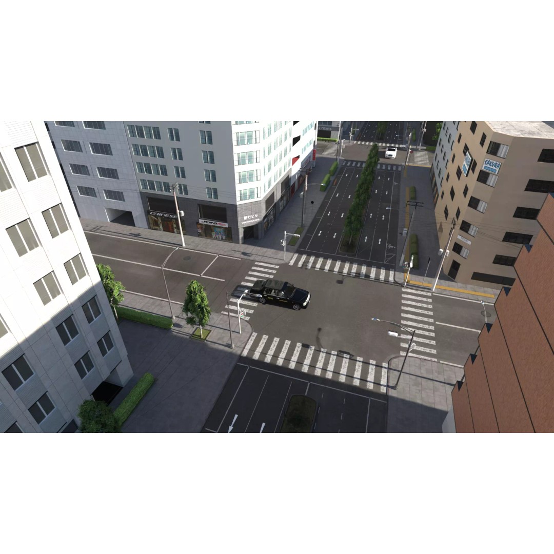 Osaka Cityscape 3D Model – Low Poly PBR Asset, FBX & Blender - View 54
