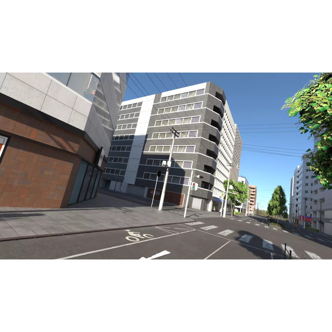 Osaka Cityscape 3D Model – Low Poly PBR Asset, FBX & Blender - View 55