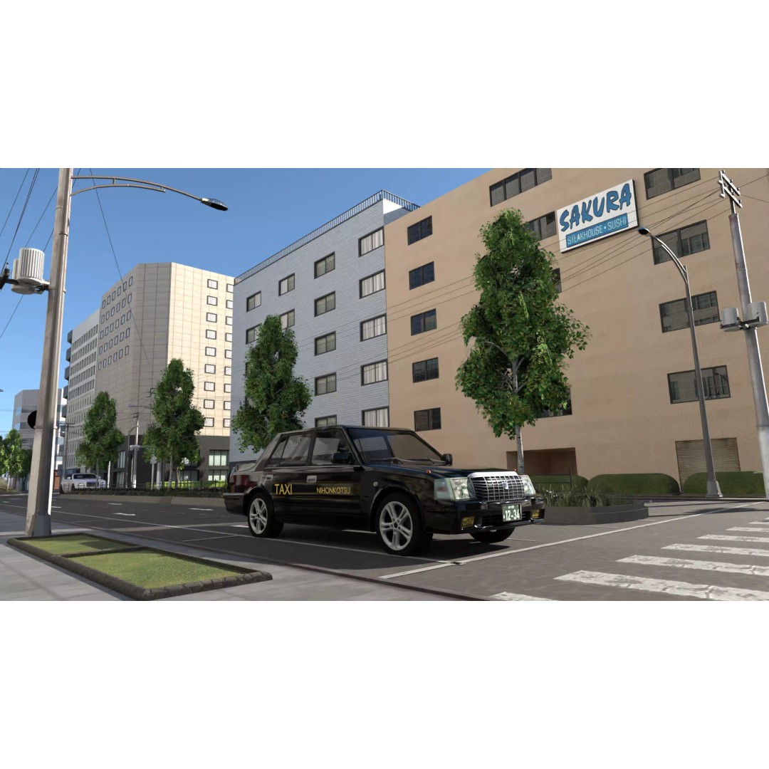 Osaka Cityscape 3D Model – Low Poly PBR Asset, FBX & Blender - View 7