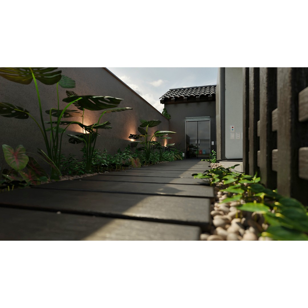 Modern Garage 3D Model – High Poly Interior Asset, Blender - View 6