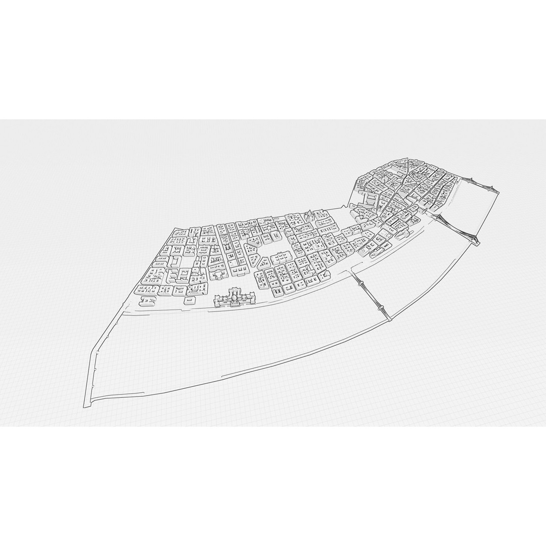 Budapest 3D Model – High Quality Cityscape Asset, PBR Textures