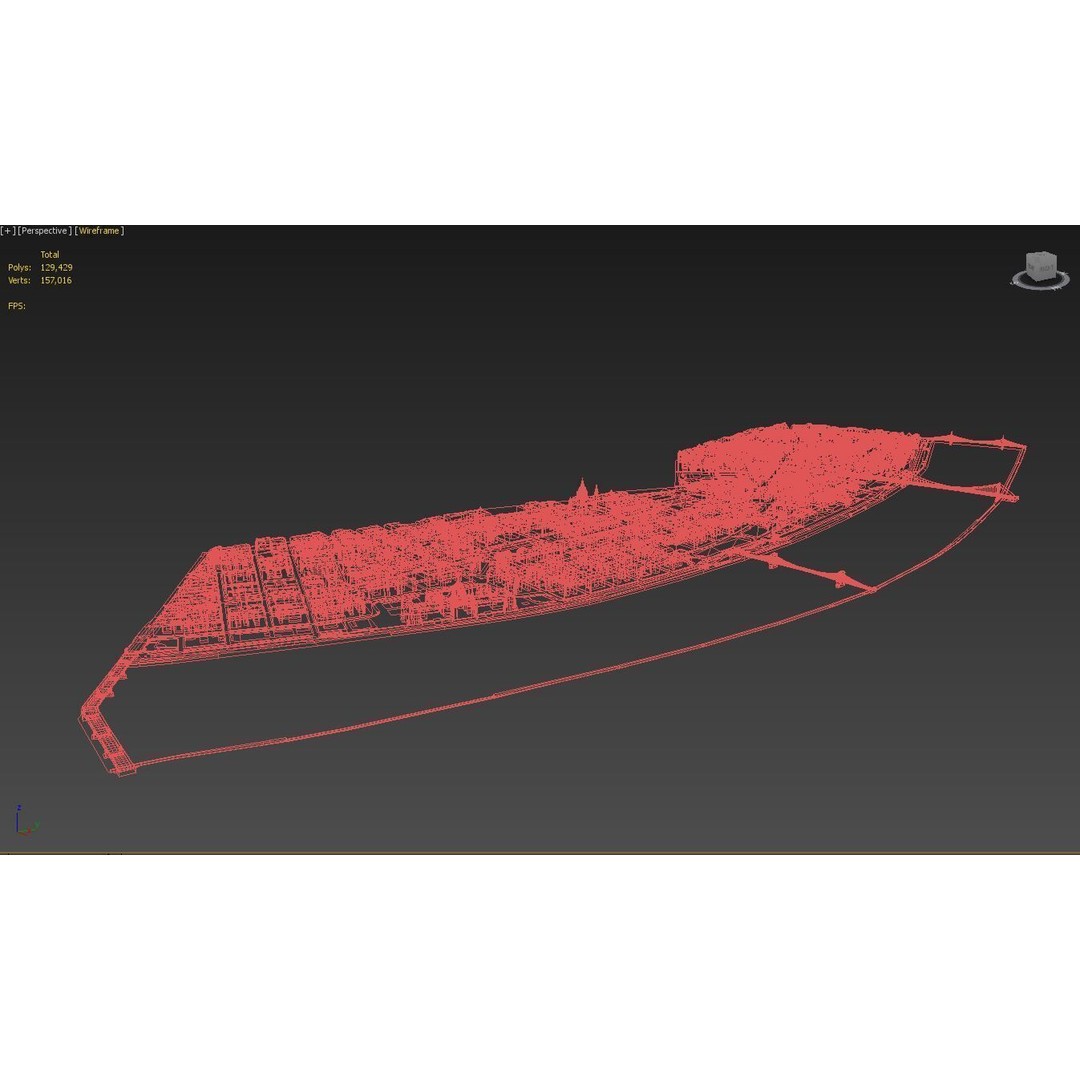 Budapest 3D Model – High Quality Cityscape Asset, PBR Textures - View 17