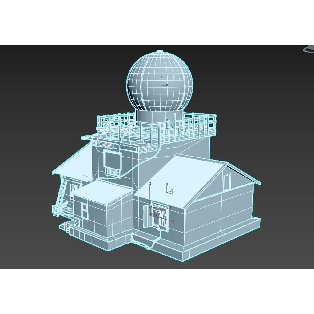 Abandoned Polar Station 3D Model – PBR Textured Game Asset, FBX - View 15