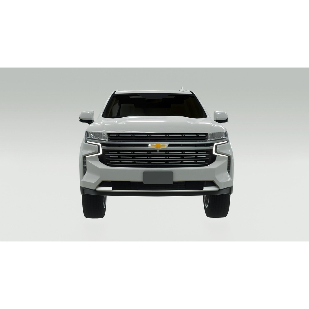 Chevrolet Tahoe 3D Model – Premier SUV, PBR Textures, FBX, OBJ