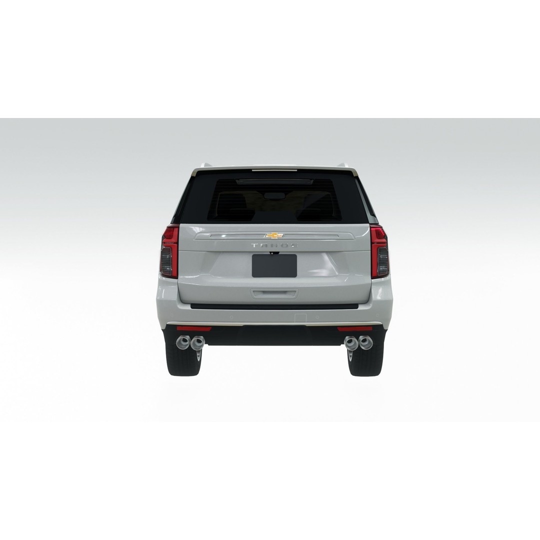 Chevrolet Tahoe 3D Model – Premier SUV, PBR Textures, FBX, OBJ - View 5