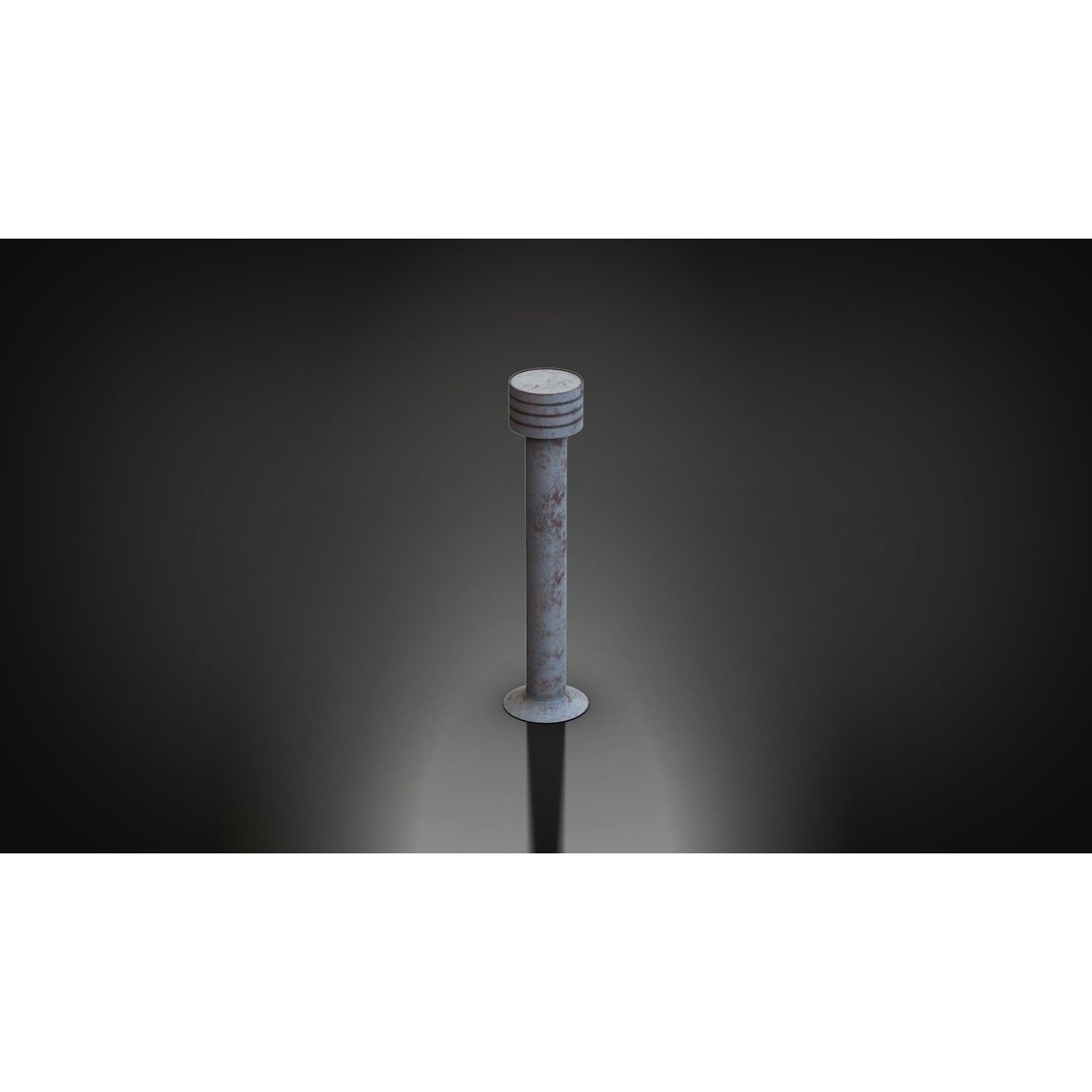 Chimney Vent Set 3D Model – Low Poly Architectural Asset, PBR Textures - View 14
