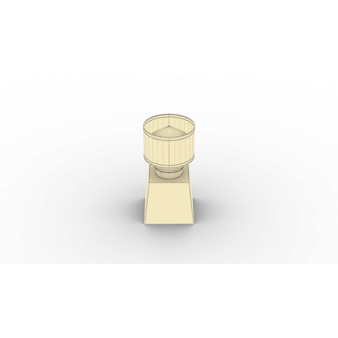 Chimney Vent Set 3D Model – Low Poly Architectural Asset, PBR Textures - View 19