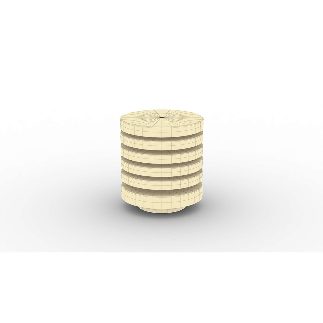 Chimney Vent Set 3D Model – Low Poly Architectural Asset, PBR Textures - View 49
