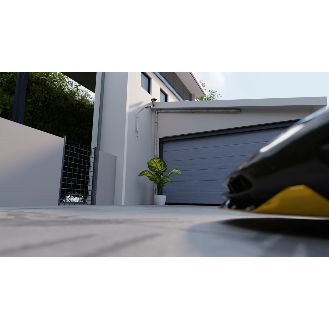 Luxury Automotive Render Scene 3D Model – Game Ready, PBR Textures, Blender & FBX - View 8