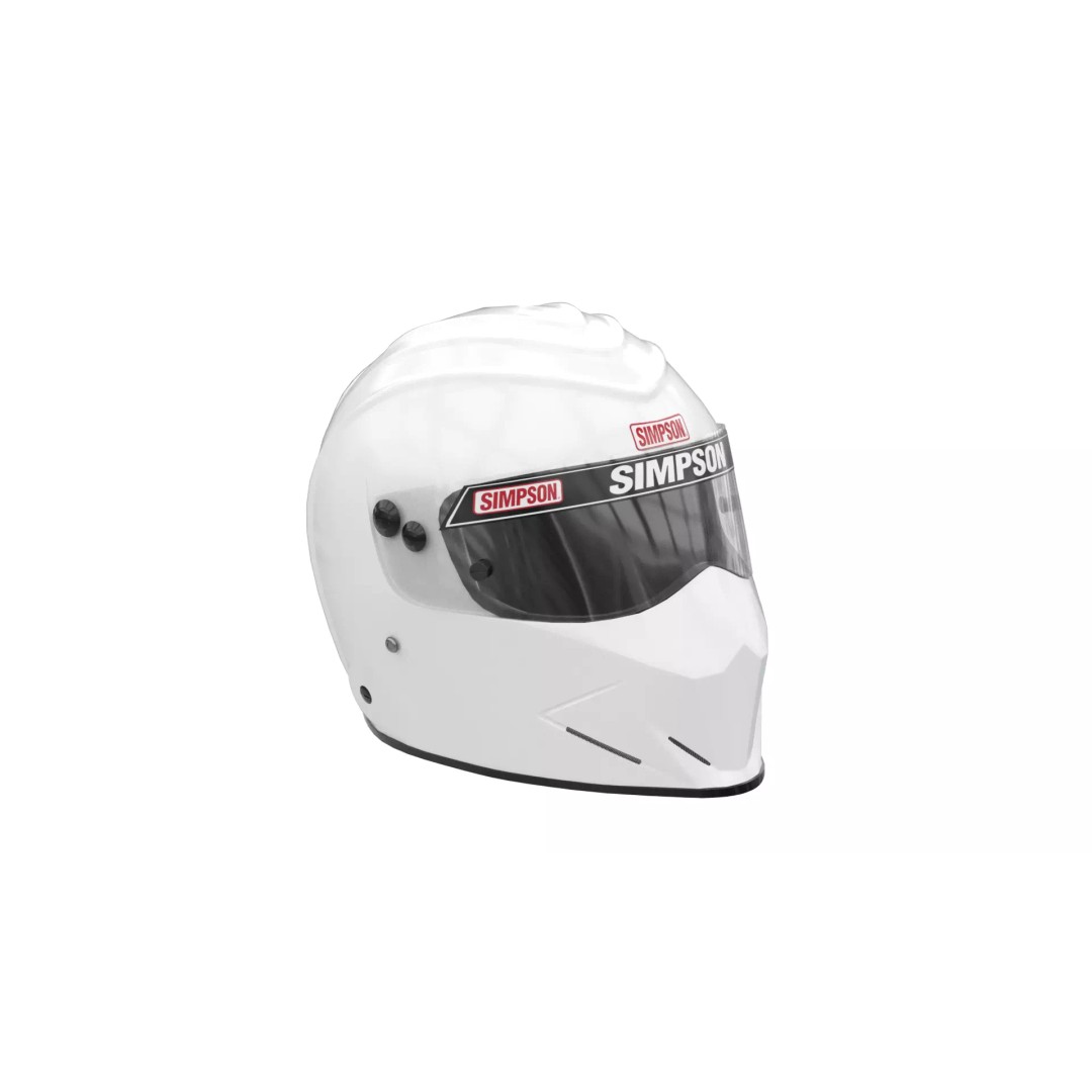 Simpson Racing SA2020 Diamondback Helmet 3D Model – Low Poly Game Ready, FBX - View 2