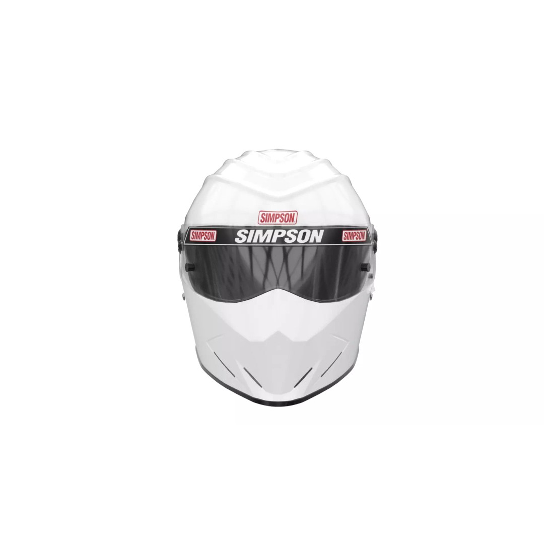 Simpson Racing SA2020 Diamondback Helmet 3D Model – Low Poly Game Ready, FBX - View 3