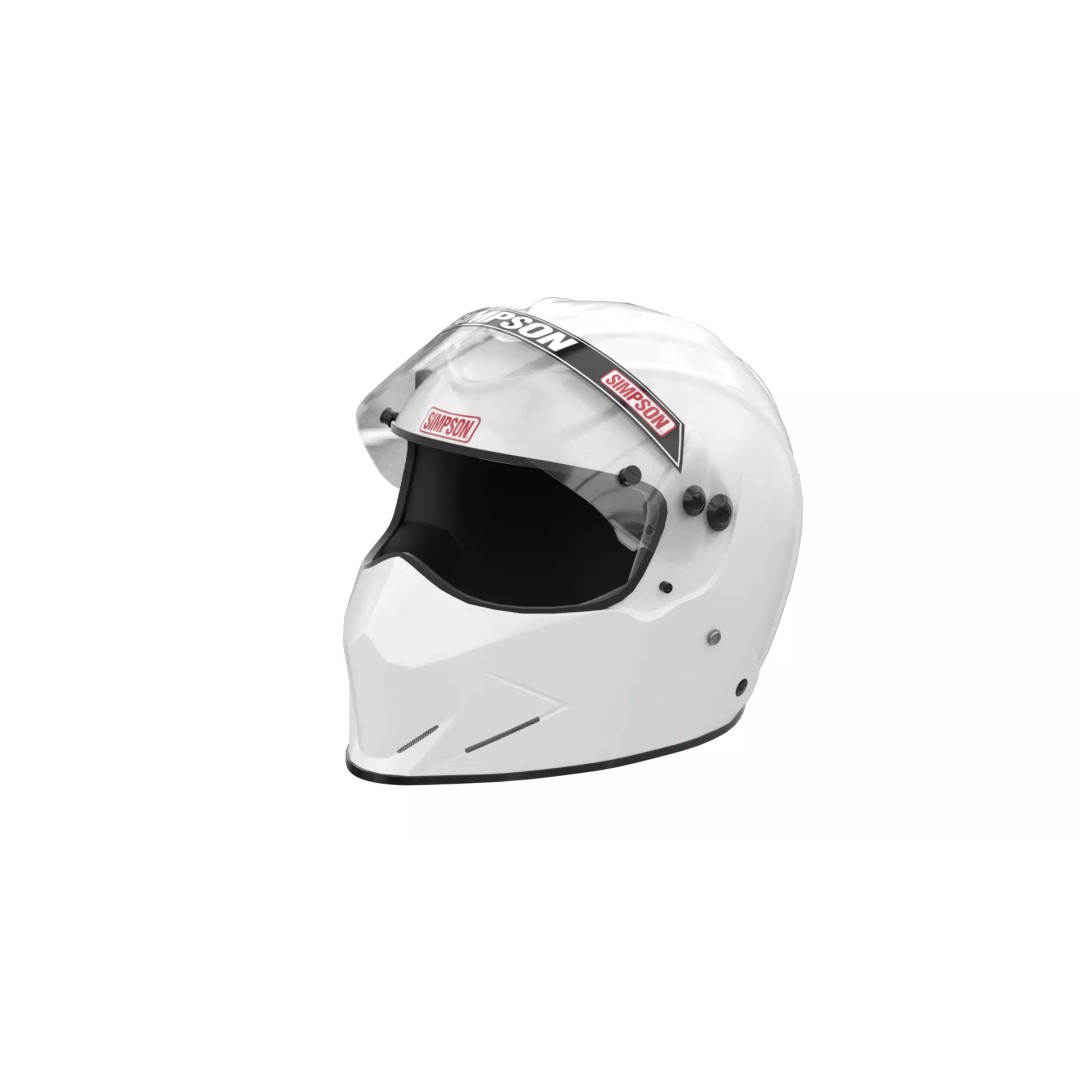 Simpson Racing SA2020 Diamondback Helmet 3D Model – Low Poly Game Ready, FBX - View 5