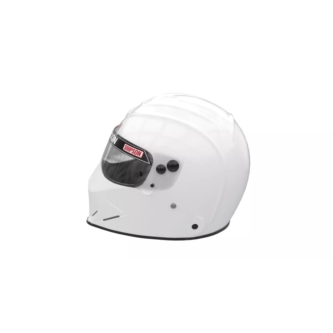 Simpson Racing SA2020 Diamondback Helmet 3D Model – Low Poly Game Ready, FBX - View 6