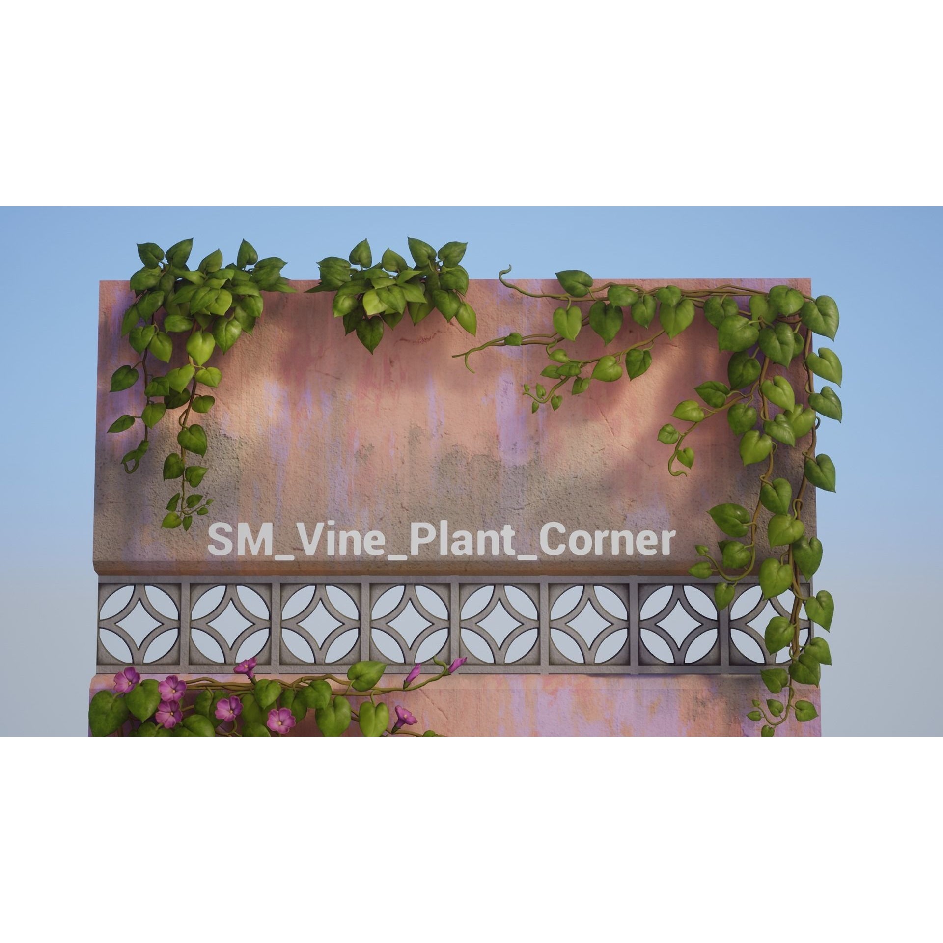Vine Plants Pack - Low-Poly Game-Ready 3D Model - View 10