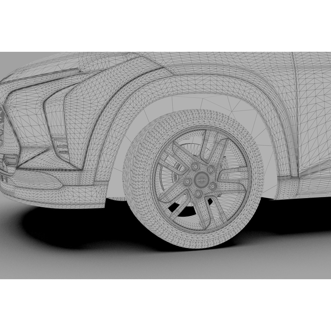 Chevrolet Trax Activ 2023 3D Model – High Poly SUV Asset, FBX & OBJ