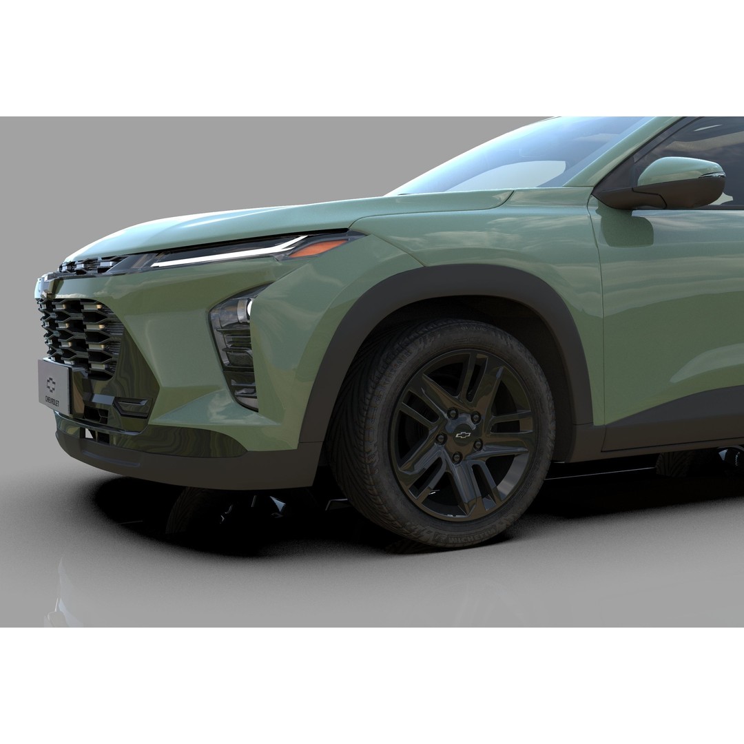 Chevrolet Trax Activ 2023 3D Model – High Poly SUV Asset, FBX & OBJ - View 10
