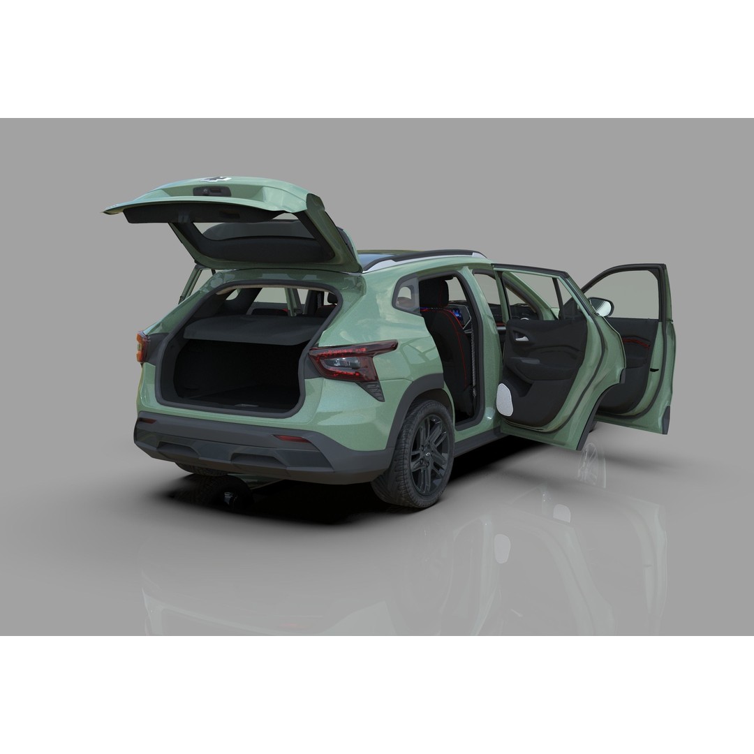 Chevrolet Trax Activ 2023 3D Model – High Poly SUV Asset, FBX & OBJ - View 13