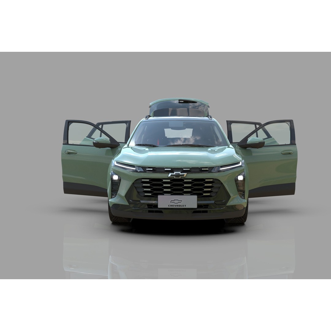 Chevrolet Trax Activ 2023 3D Model – High Poly SUV Asset, FBX & OBJ - View 15