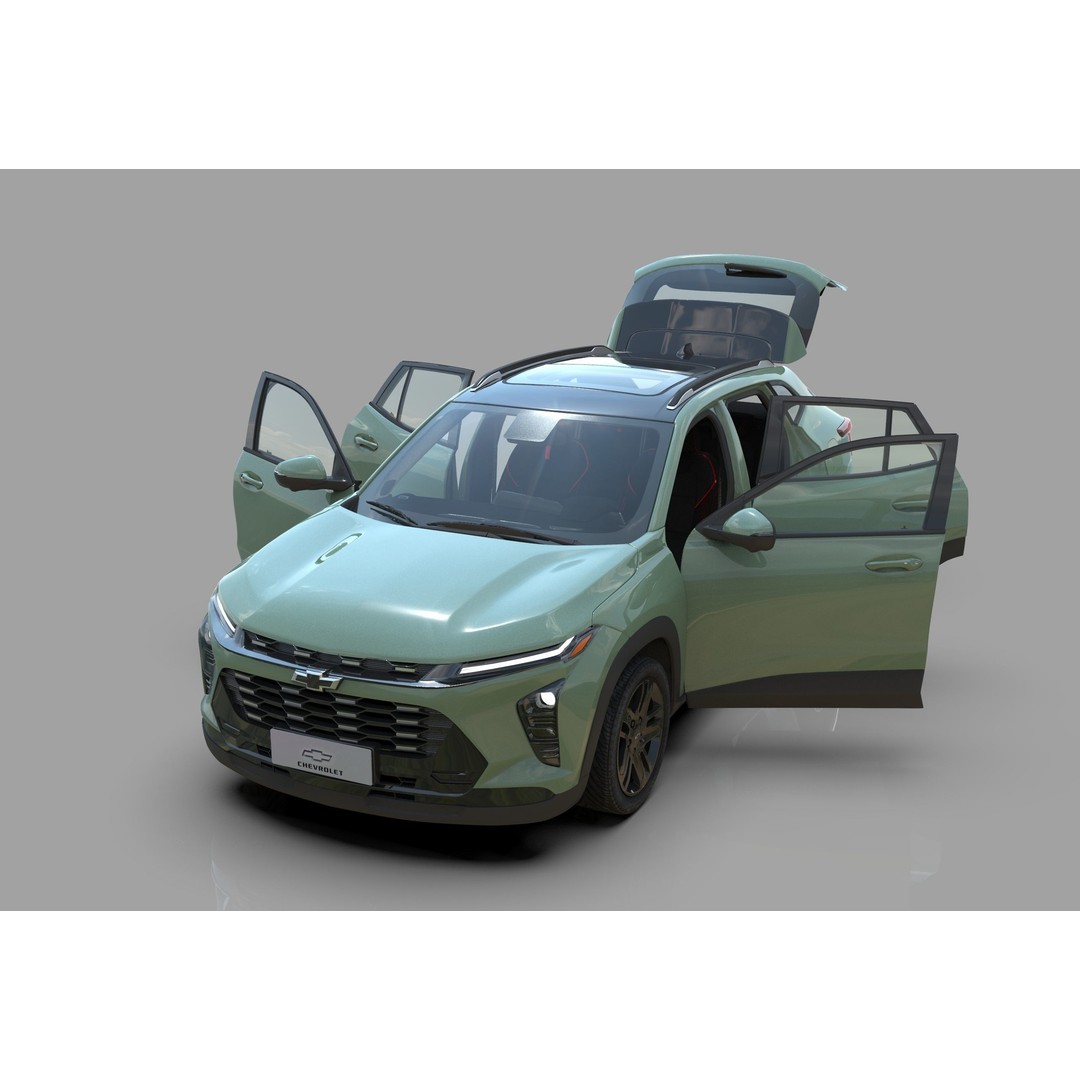 Chevrolet Trax Activ 2023 3D Model – High Poly SUV Asset, FBX & OBJ - View 16