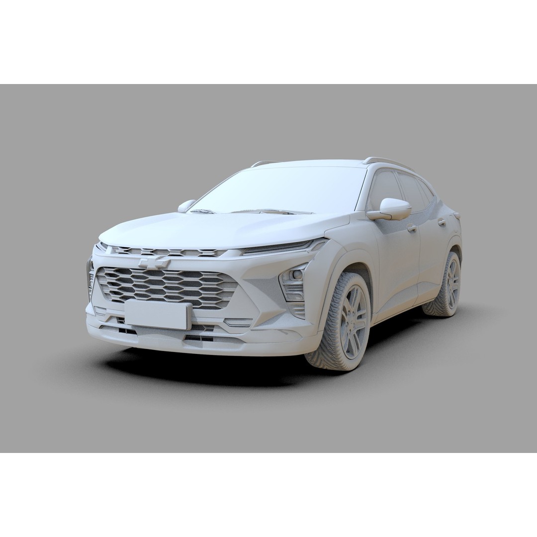 Chevrolet Trax Activ 2023 3D Model – High Poly SUV Asset, FBX & OBJ - View 17