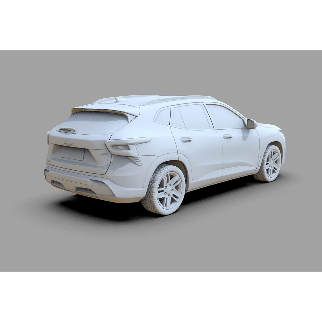 Chevrolet Trax Activ 2023 3D Model – High Poly SUV Asset, FBX & OBJ - View 21