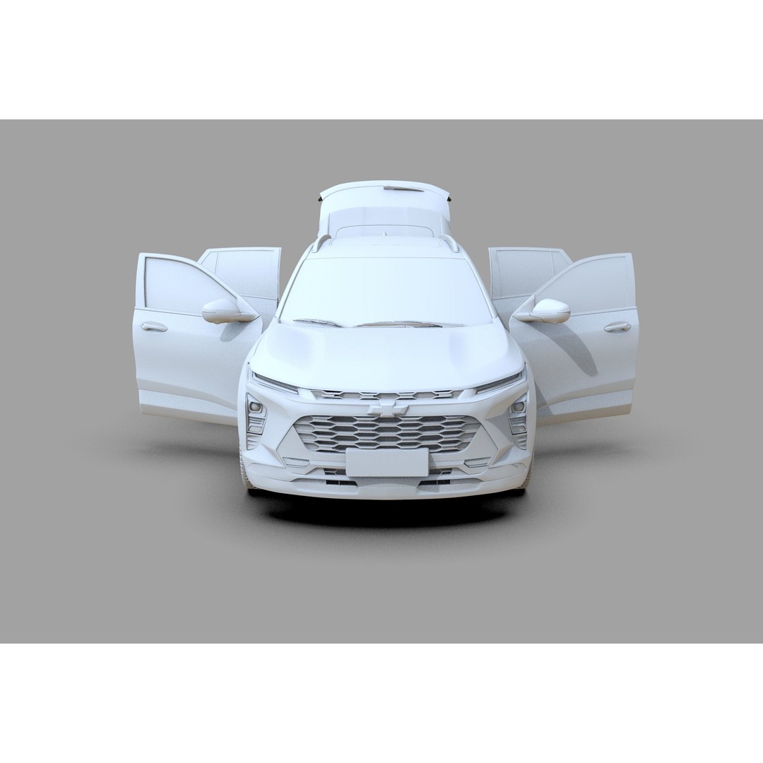 Chevrolet Trax Activ 2023 3D Model – High Poly SUV Asset, FBX & OBJ - View 23