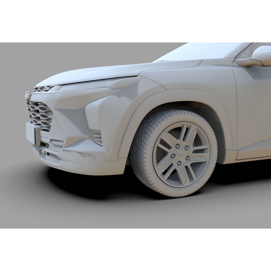 Chevrolet Trax Activ 2023 3D Model – High Poly SUV Asset, FBX & OBJ - View 24