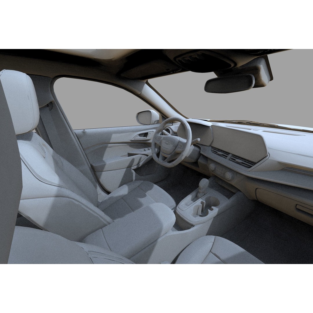 Chevrolet Trax Activ 2023 3D Model – High Poly SUV Asset, FBX & OBJ - View 26