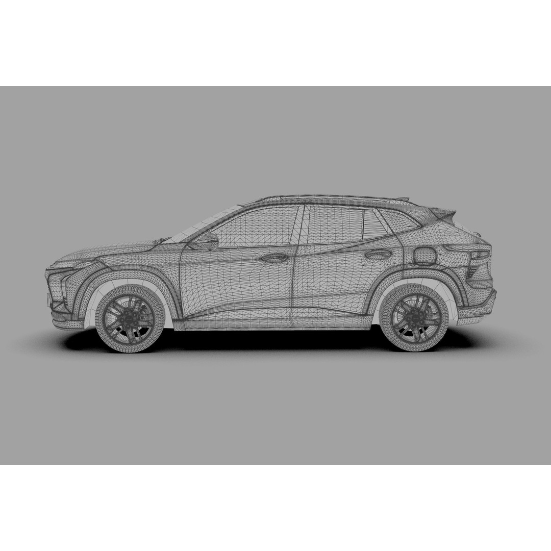 Chevrolet Trax Activ 2023 3D Model – High Poly SUV Asset, FBX & OBJ - View 29