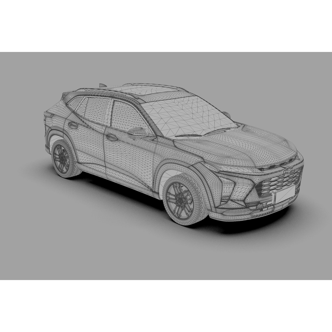 Chevrolet Trax Activ 2023 3D Model – High Poly SUV Asset, FBX & OBJ - View 32