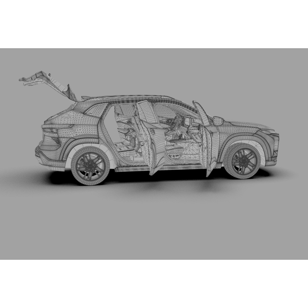Chevrolet Trax Activ 2023 3D Model – High Poly SUV Asset, FBX & OBJ - View 35
