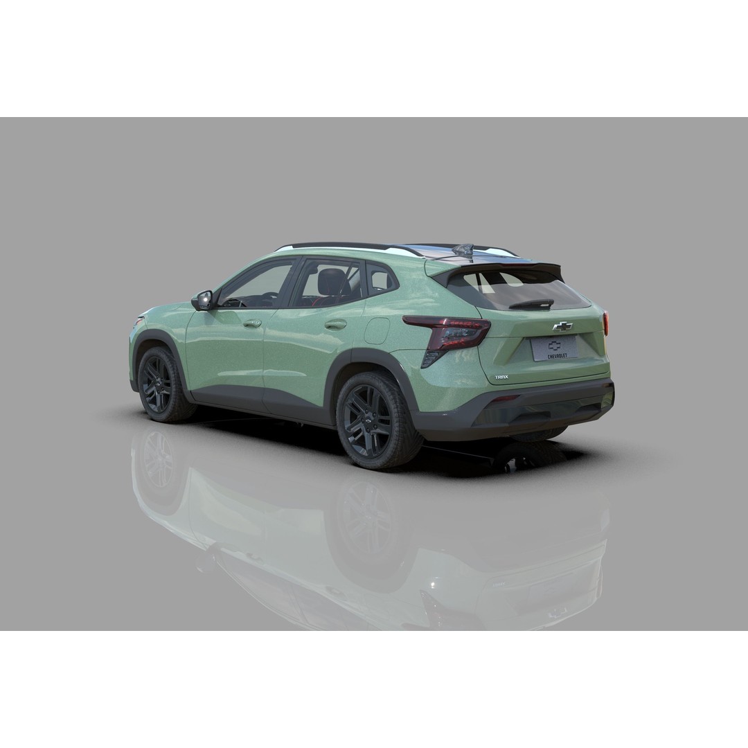 Chevrolet Trax Activ 2023 3D Model – High Poly SUV Asset, FBX & OBJ - View 5