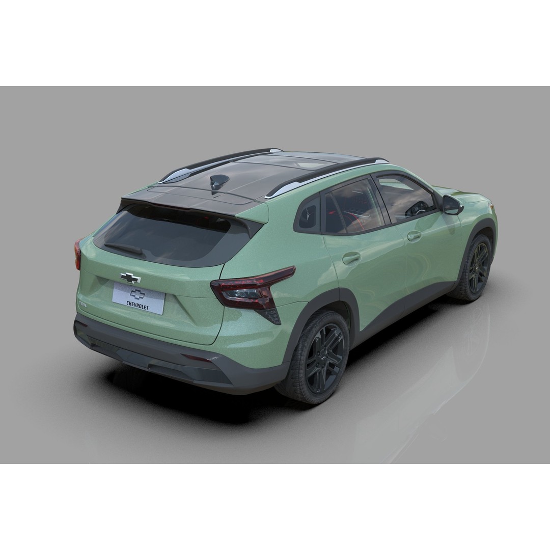 Chevrolet Trax Activ 2023 3D Model – High Poly SUV Asset, FBX & OBJ - View 6