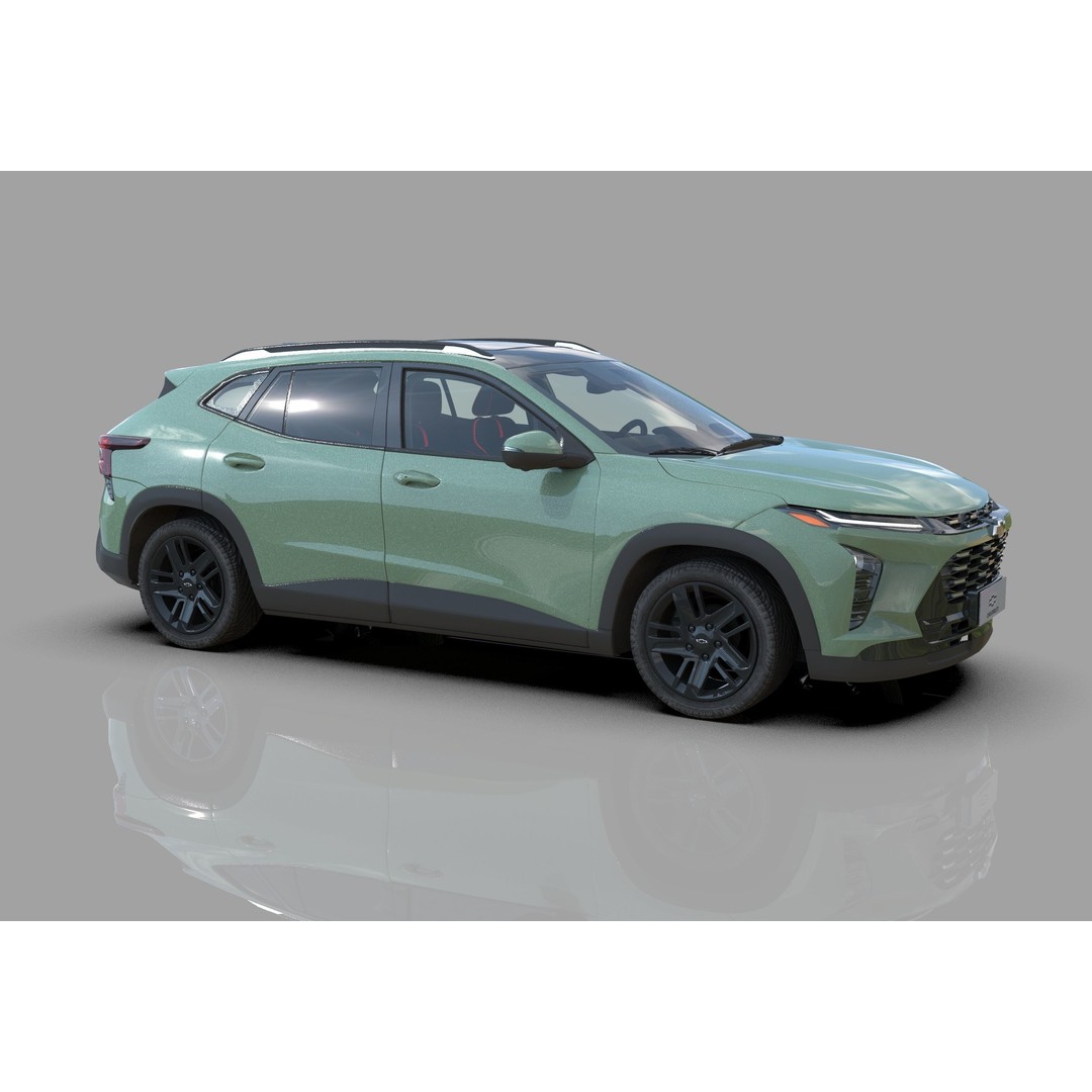Chevrolet Trax Activ 2023 3D Model – High Poly SUV Asset, FBX & OBJ - View 7