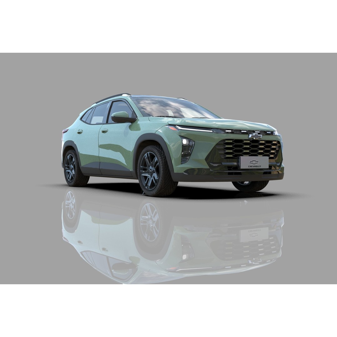 Chevrolet Trax Activ 2023 3D Model – High Poly SUV Asset, FBX & OBJ - View 8