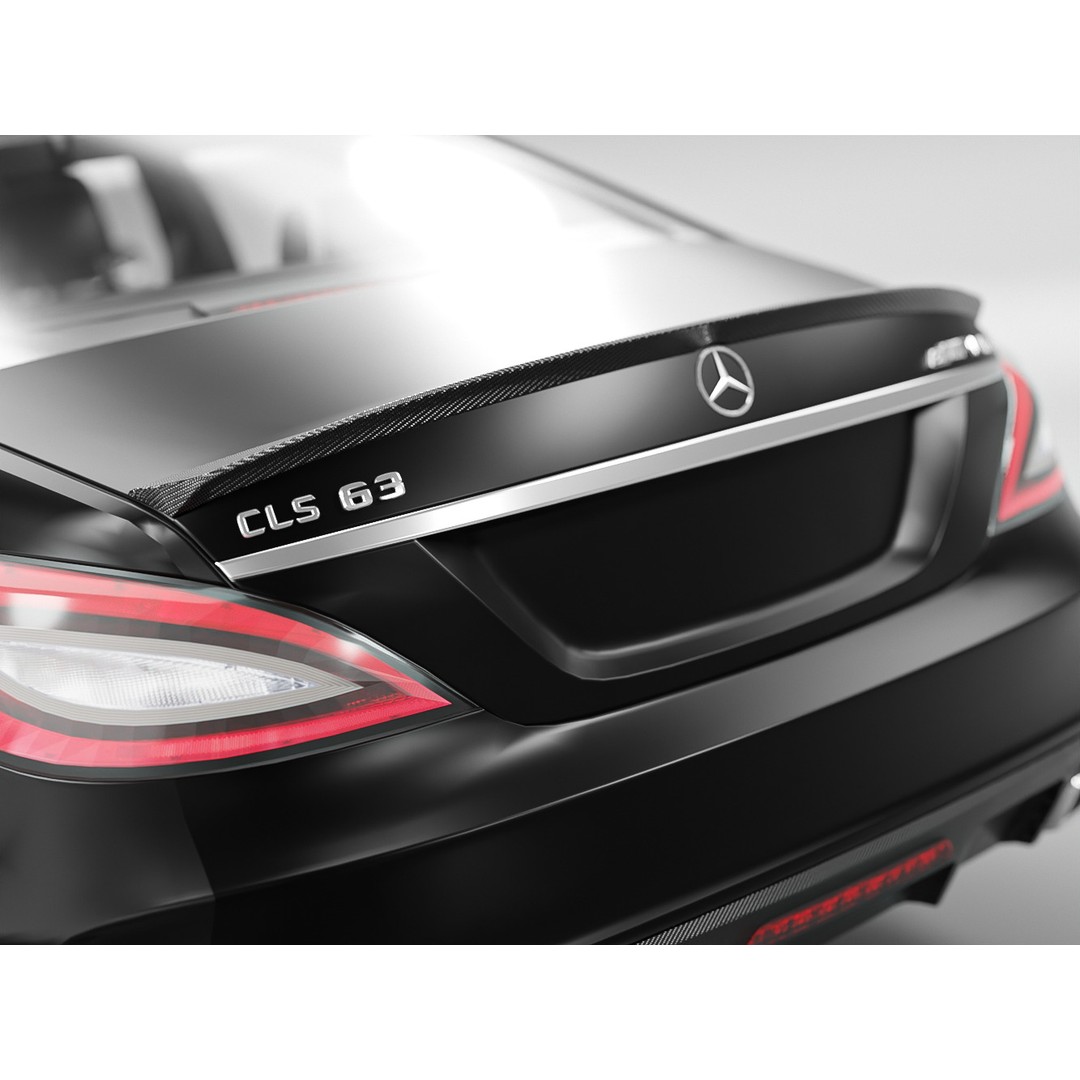 Mercedes Benz CLS 63S AMG 2015 3D Model – High Poly Game Asset, FBX - View 10