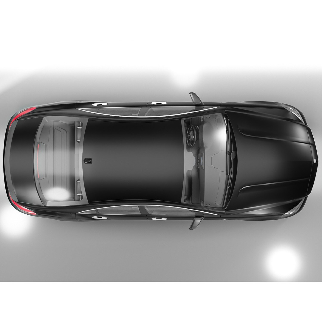 Mercedes Benz CLS 63S AMG 2015 3D Model – High Poly Game Asset, FBX - View 13