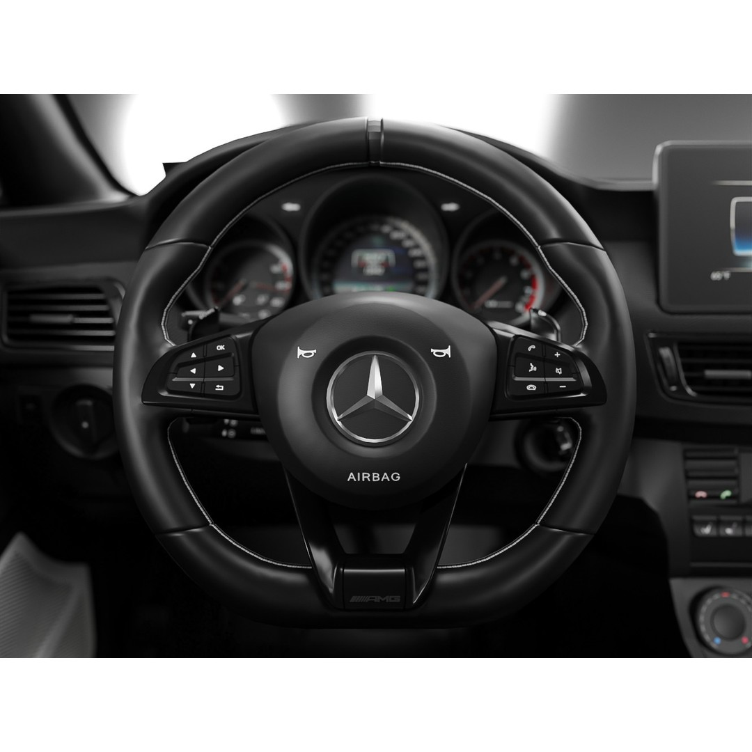 Mercedes Benz CLS 63S AMG 2015 3D Model – High Poly Game Asset, FBX - View 20