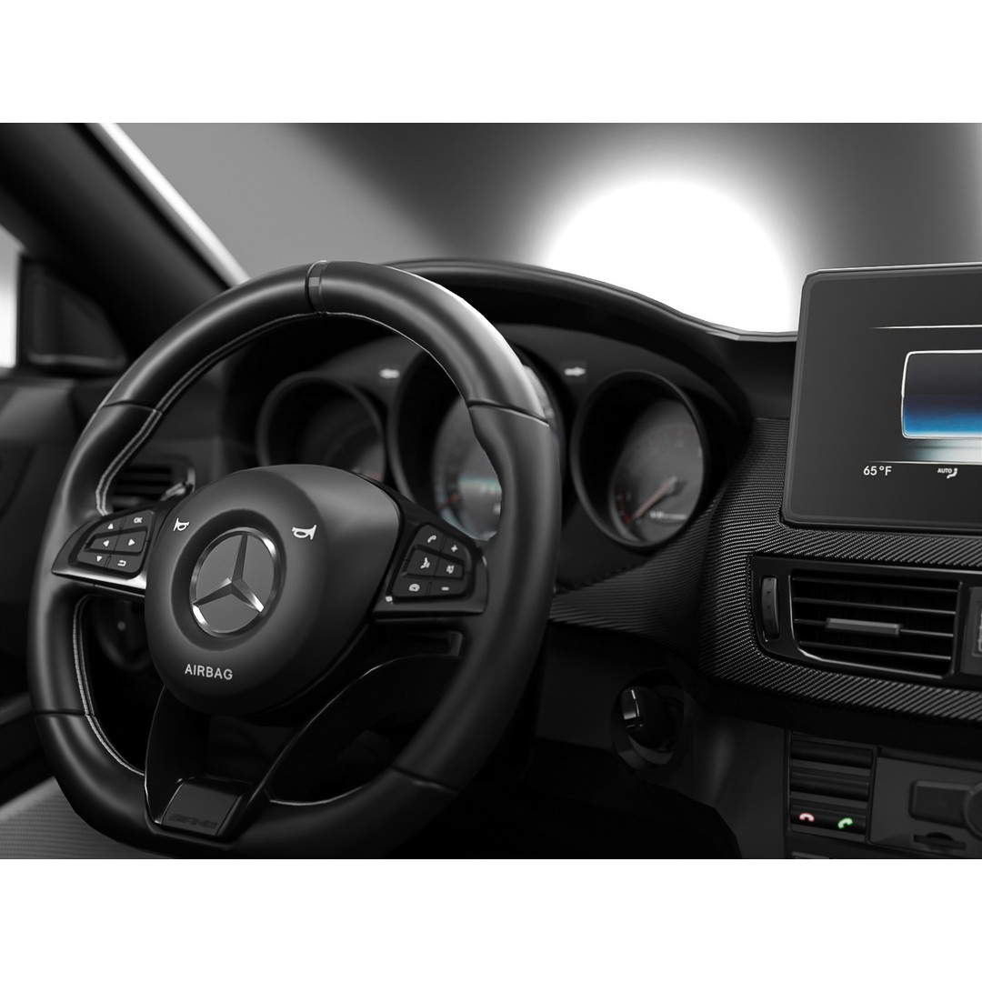 Mercedes Benz CLS 63S AMG 2015 3D Model – High Poly Game Asset, FBX - View 21