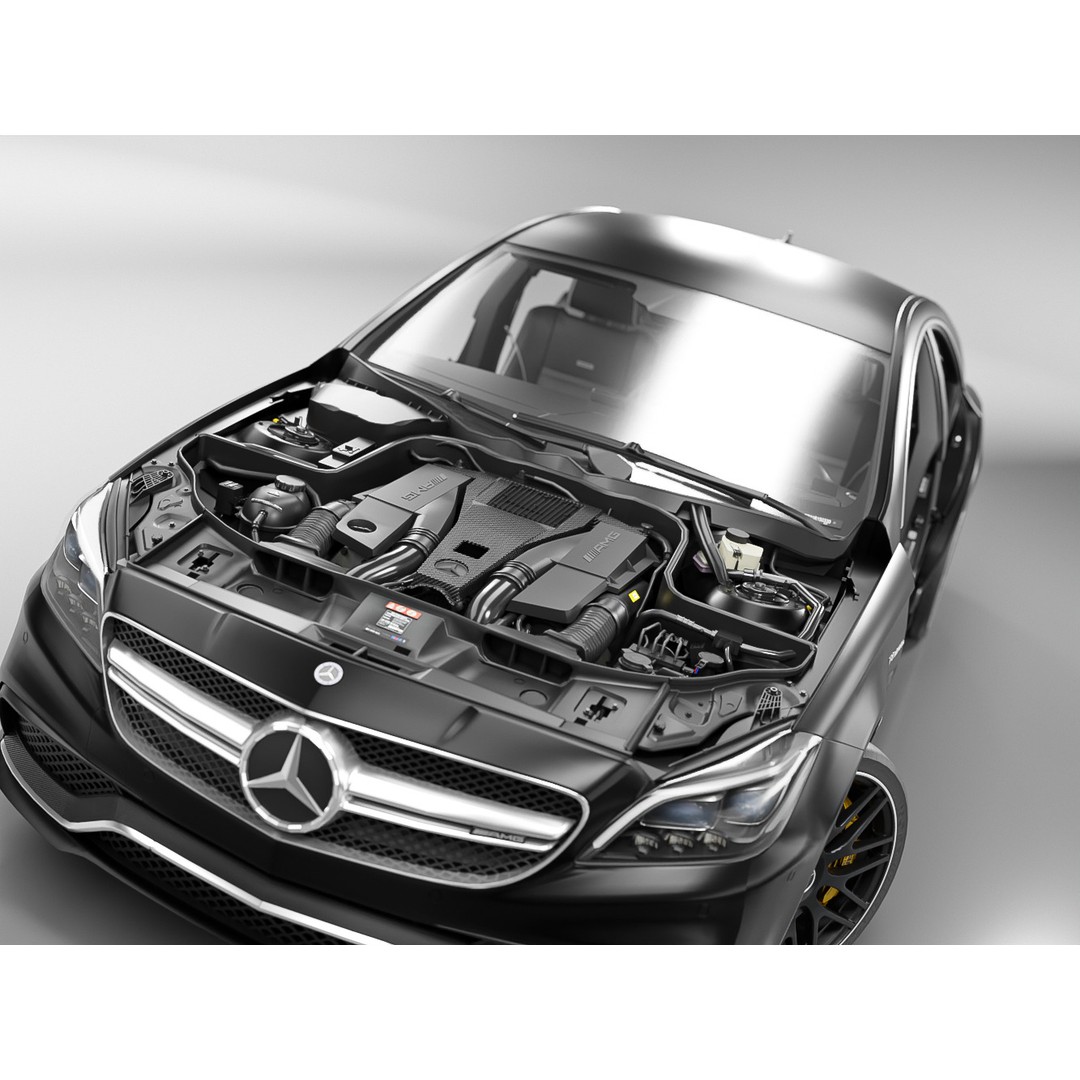 Mercedes Benz CLS 63S AMG 2015 3D Model – High Poly Game Asset, FBX - View 4