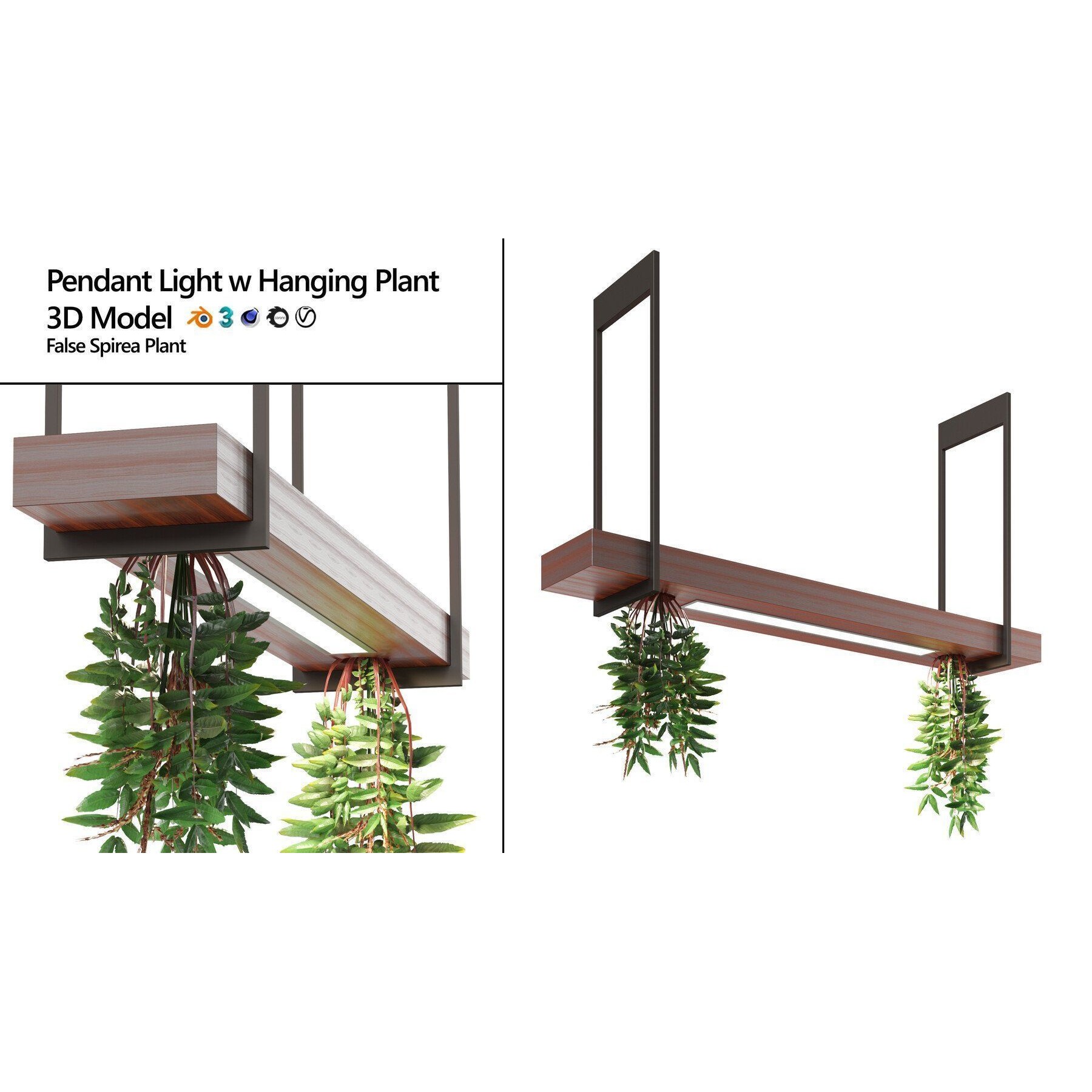 Potted Plant Collection - Low-Poly Game-Ready 3D Model - View 16