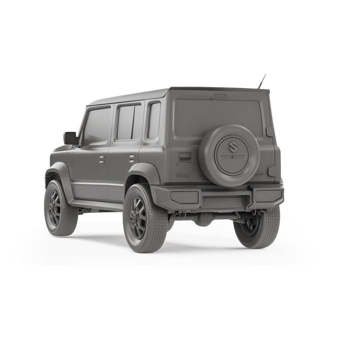 Suzuki Jimny 3D Model – High Poly SUV with PBR Textures, FBX