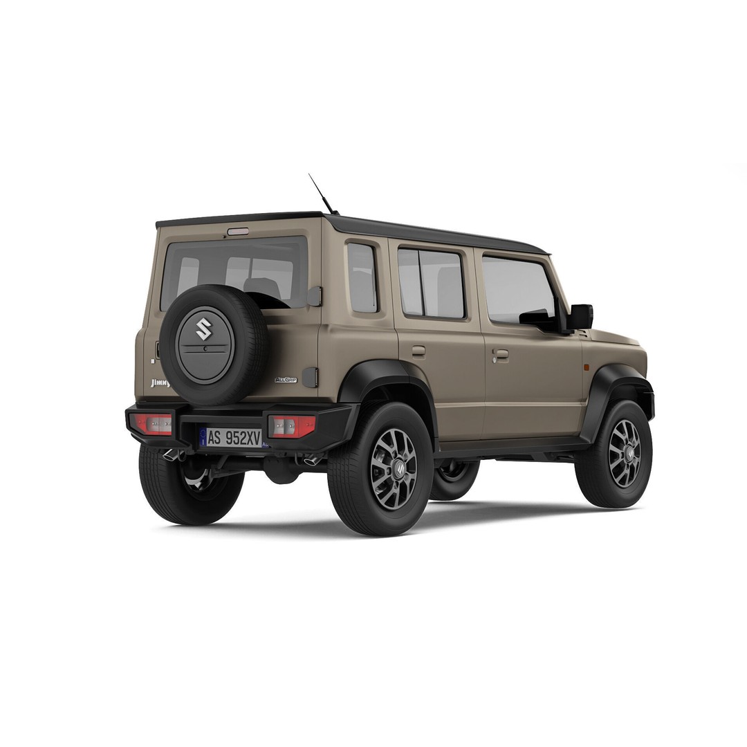 Suzuki Jimny 3D Model – High Poly SUV with PBR Textures, FBX - View 10